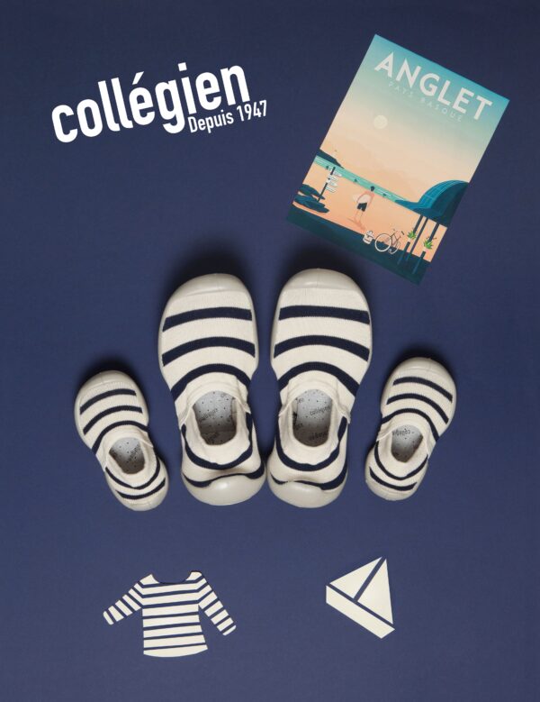 Collegién barefoot espadrillid Anglet