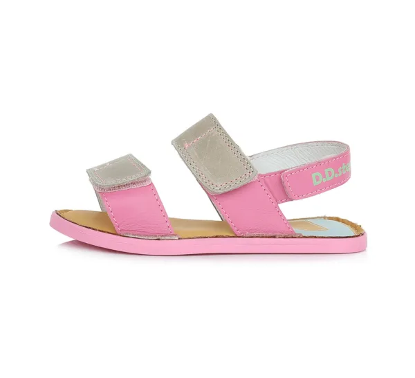 ddstep 076 daisy pink barefoot sandaalid lastele
