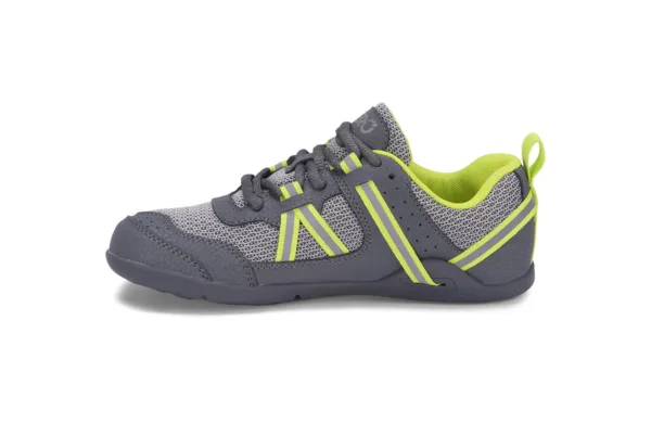 Barefoot tossud lastele Xero Shoes Prio Youth Gray Lime