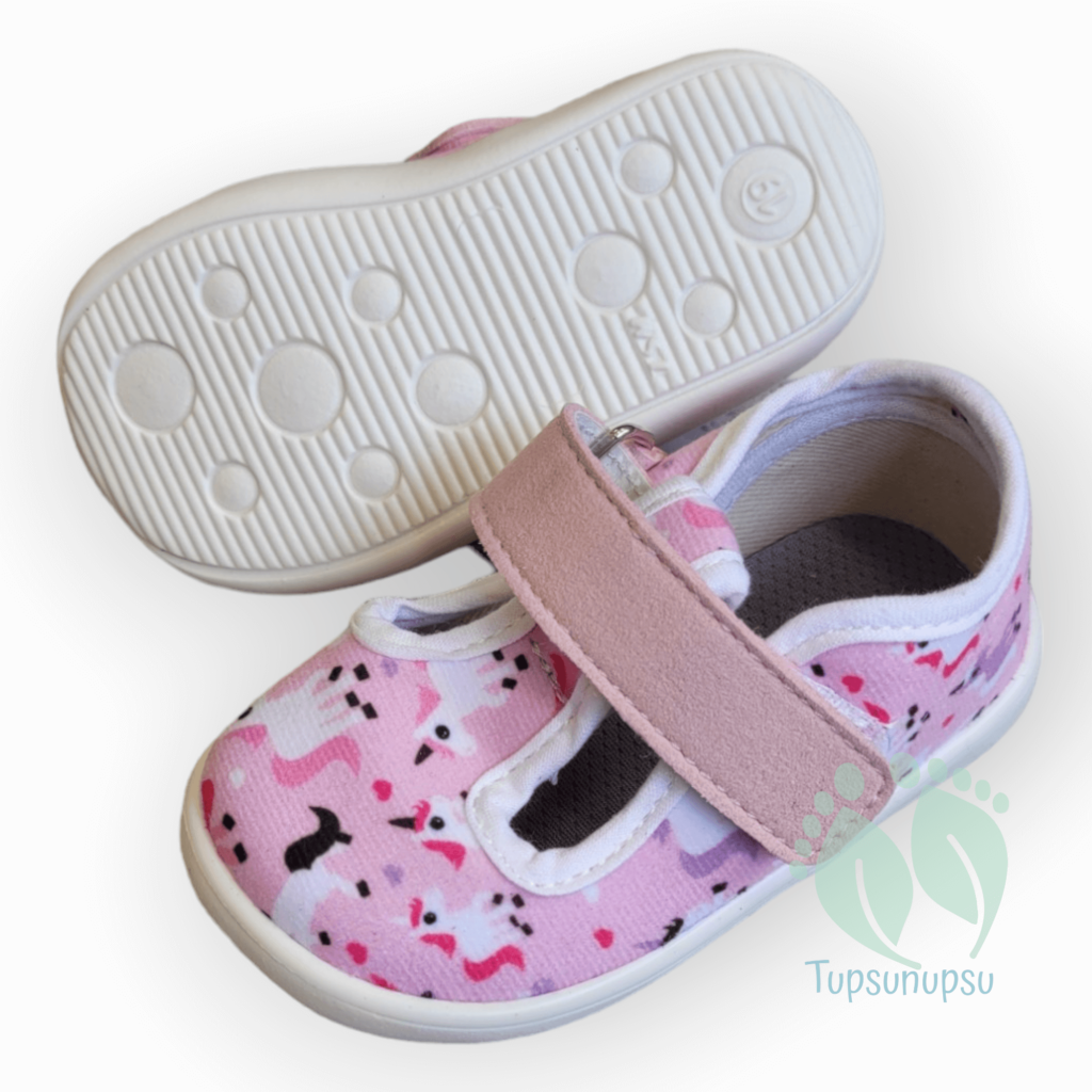 Barefoot papud Jonap Baby Pink Unicorn