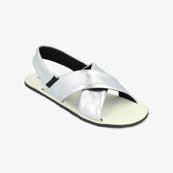 Barefoot sandaalid naistele Groundies Verona Silver