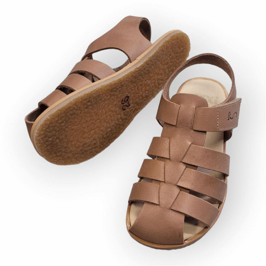 Beežid barefoot sandaalid Flexi Nens Sport Taupe