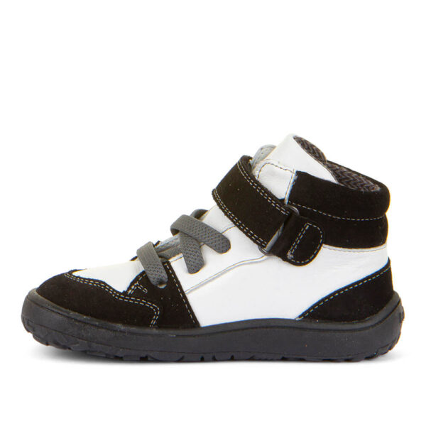 Froddo Barefoot Teg Go White/Black kevad-sügis saapad lastele