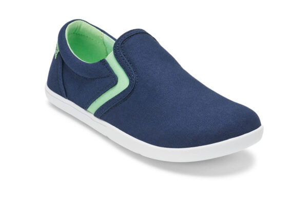 Xero Shoes Dillon Canvas Insignia Blue barefoot slip-on jalatsid lastele