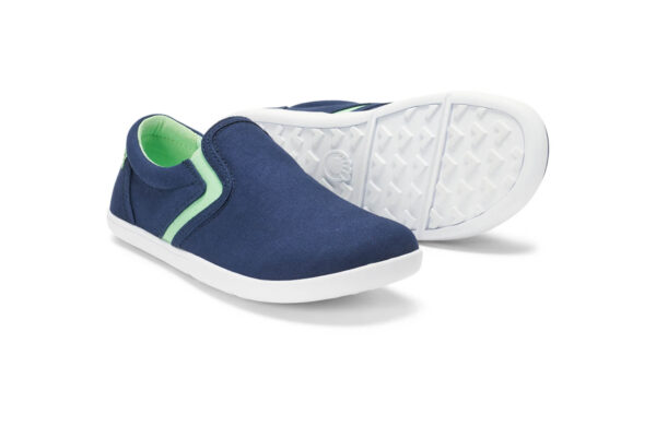 Xero Shoes Dillon Canvas Insignia Blue barefoot slip-on jalatsid lastele