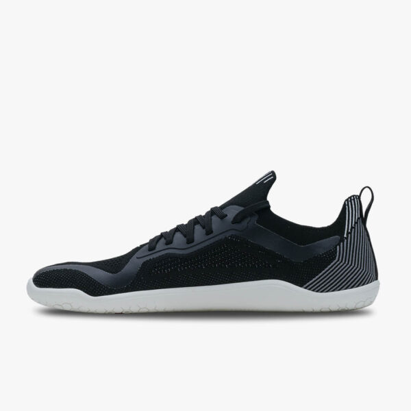 Vivobarefoot Primus Lite Knit Mens Obsidian barefoot tossud