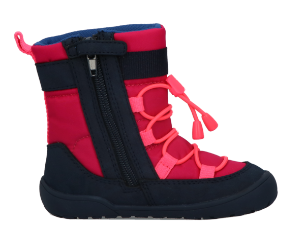 Lurchi Jace TEX barefoot talvesaapad 84L0013006 navy-pink