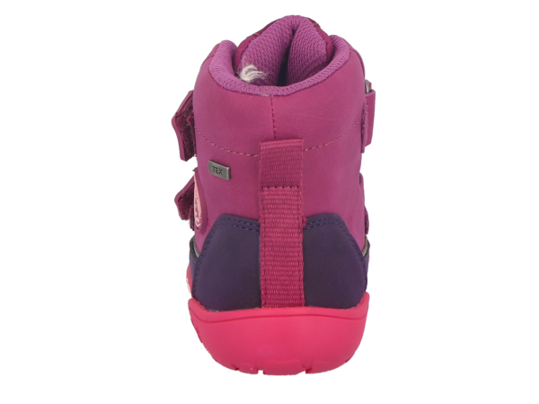 Lurchi Jimmy TEX barefoot talvesaapad 84L0013004 purple-pink