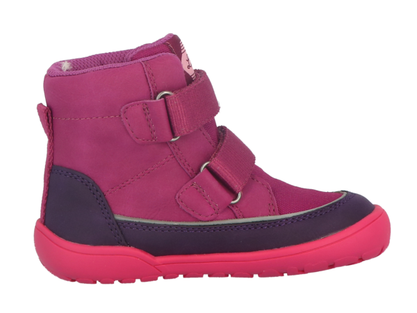 Lurchi Jimmy TEX barefoot talvesaapad 84L0013004 purple-pink